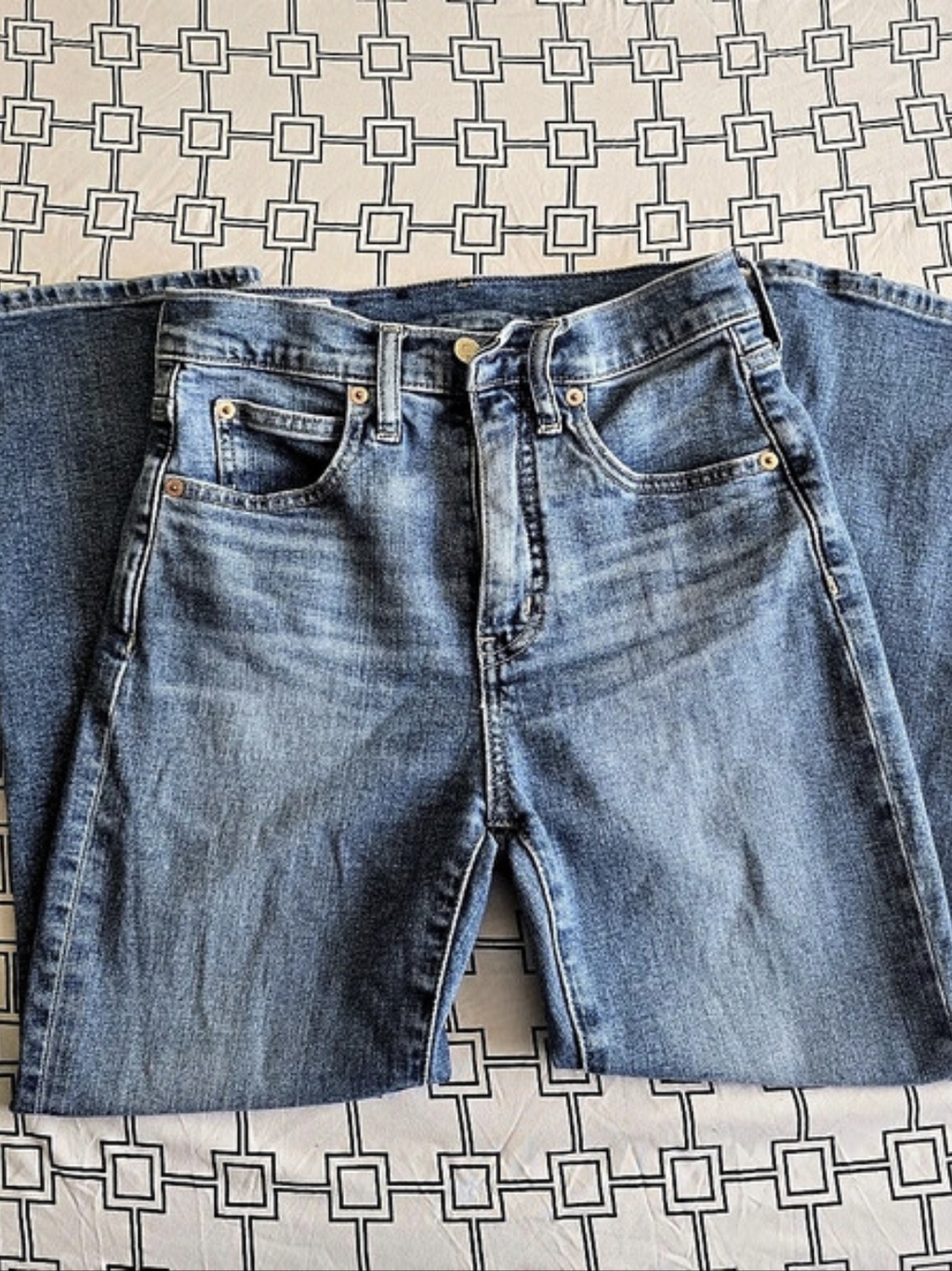 GAP Kick Fit High Rise Jeans Blue Waist 26